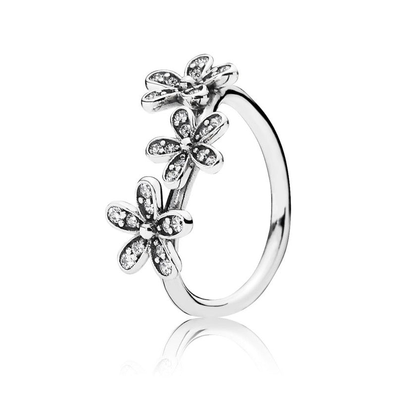 Anello Donna Pandora Margherite Luminose - 190933CZ - Gioielleria De Patto