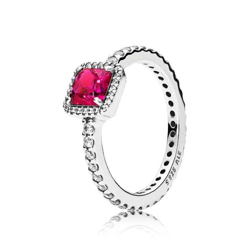 Anello Donna Pandora Eterna Eleganza Rosso - 190947SRU - Gioielleria De Patto