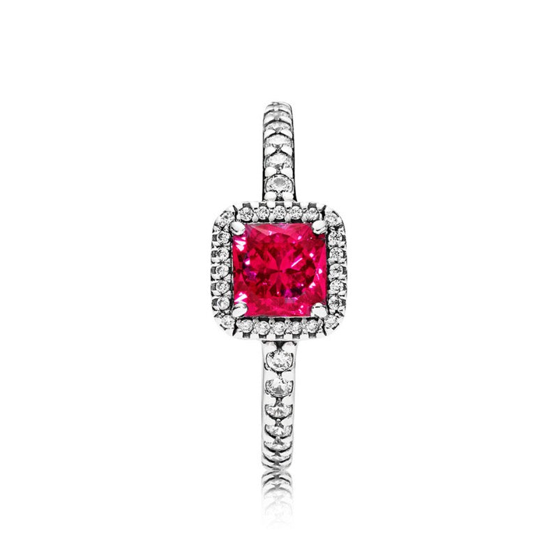 Anello Donna Pandora Eterna Eleganza Rosso - 190947SRU - Gioielleria De Patto