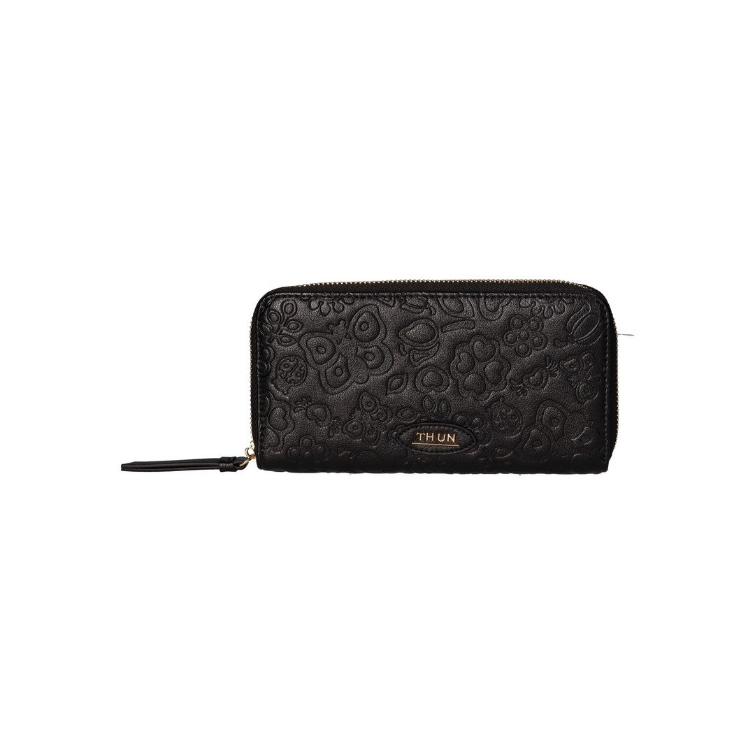 Thun Portafogli con chiusura zip in ecopelle nero Sempre con me - h3485p00 - Gioielleria De Patto