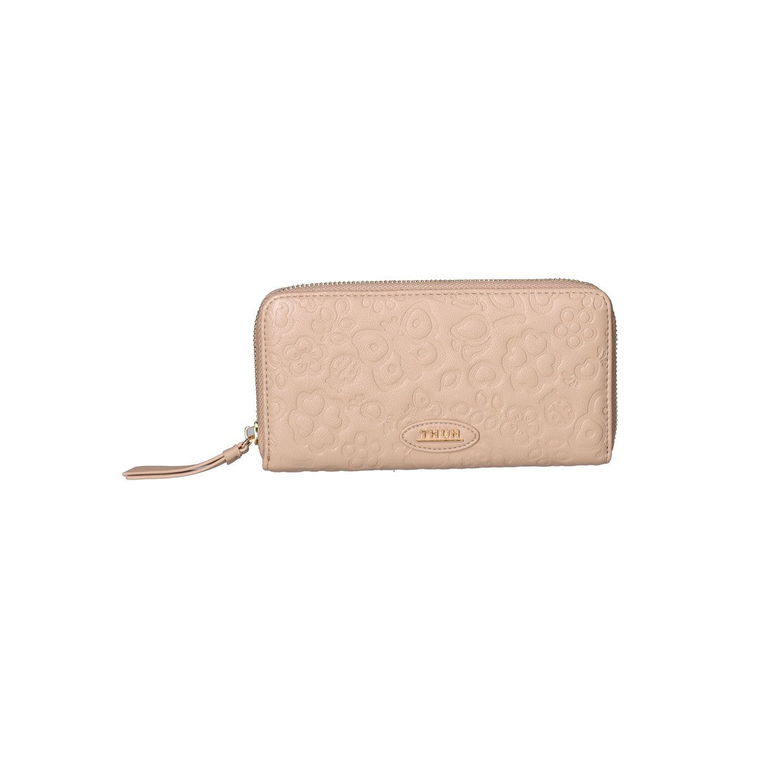 Thun Portafogli con chiusura zip in ecopelle beige Sempre con me - H3486P00 - Gioielleria De Patto
