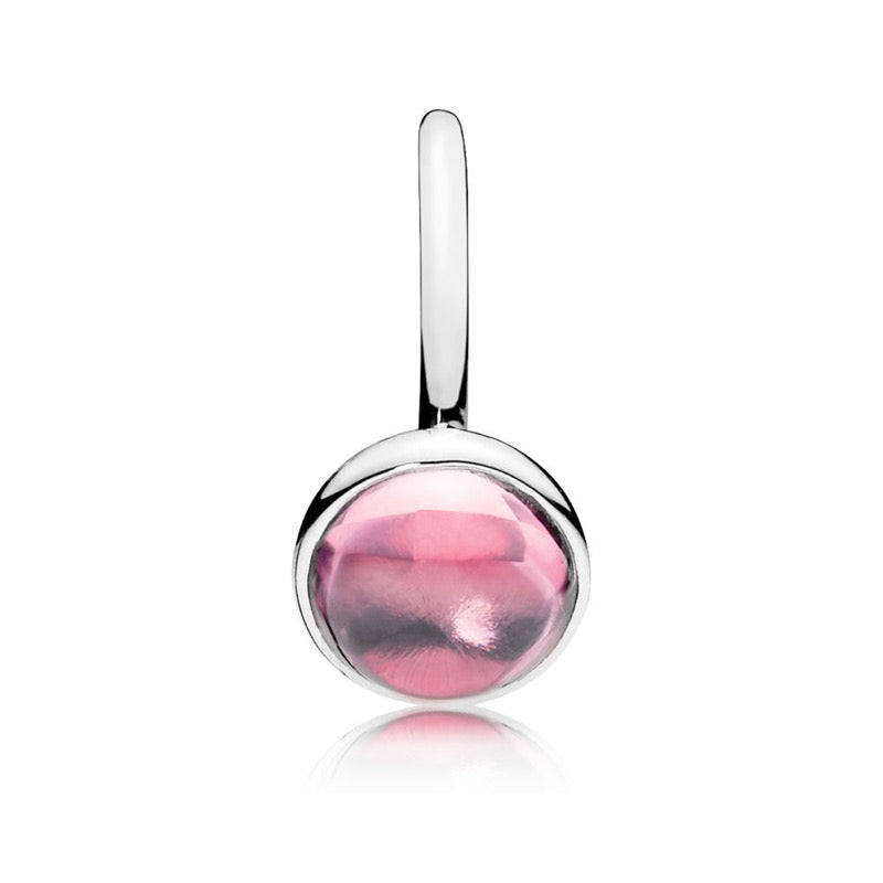 Anello Donna Pandora Goccia Poetica Rosa - 190982PCZ - Gioielleria De Patto
