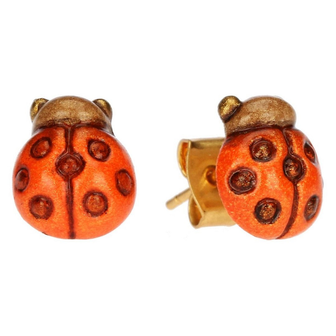 Thun Orecchini Pin con Coccinella - H3593P00 - Gioielleria De Patto