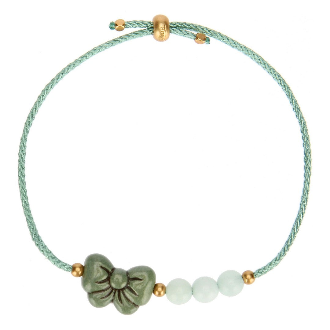 Thun Bracciale con Fiocco Verde - H3597P00 - Gioielleria De Patto