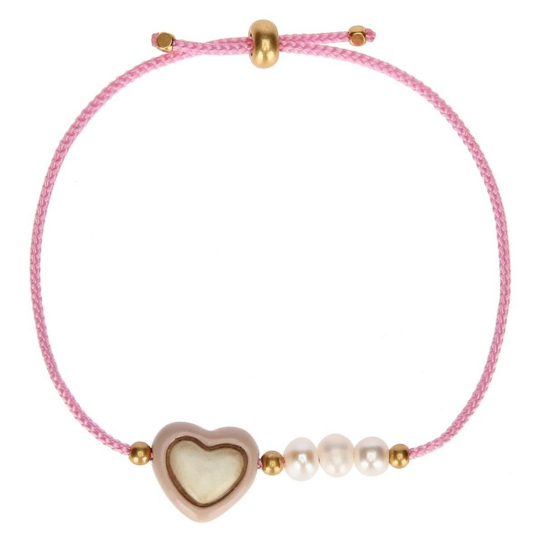 Thun Bracciale con cuore rosa - H3598P00 - Gioielleria De Patto