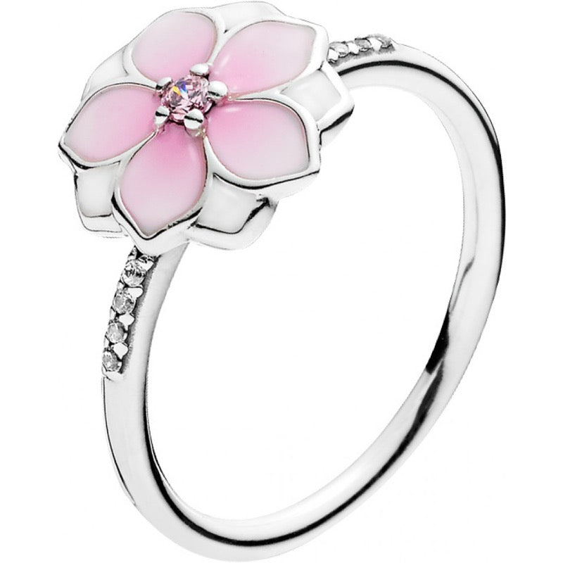 Magnolia Anello Pandora Con Fiorellini Gioielli Con Magnolia