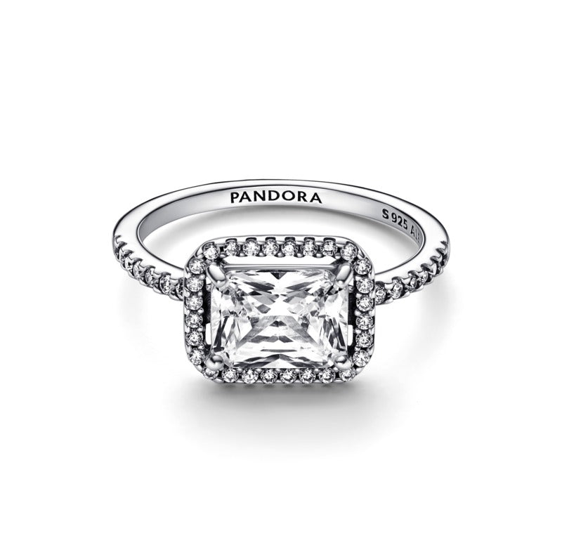 Anello Donna Pandora Punto Luce Rettangolo - 192391C01 - Gioielleria De Patto