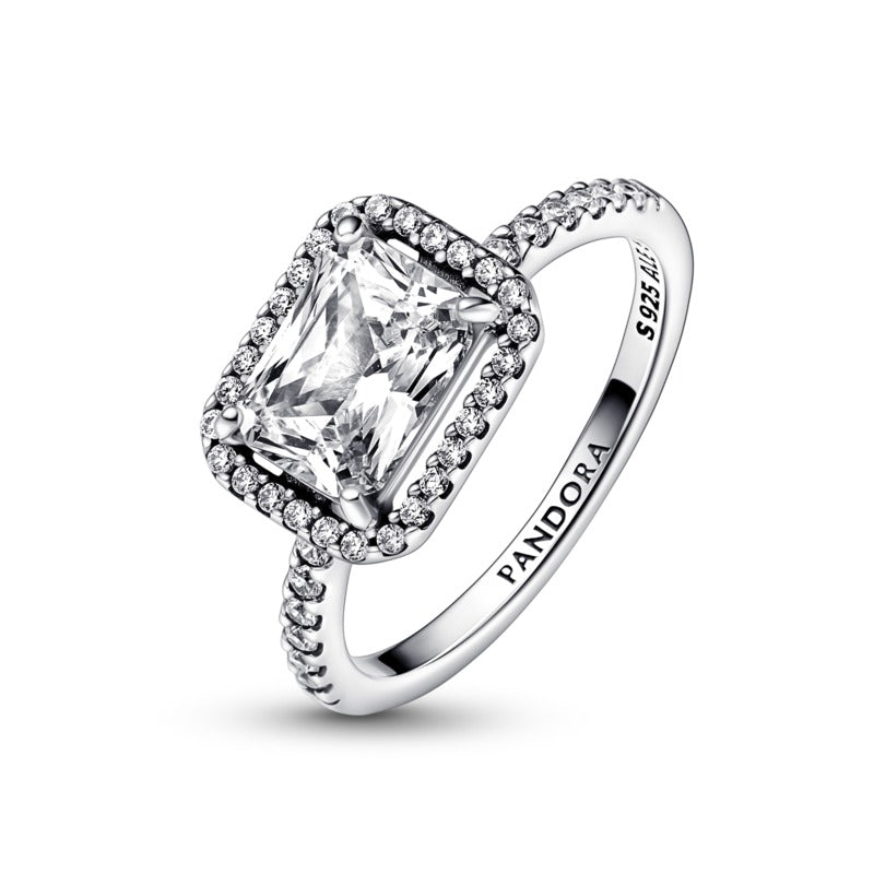Anello Donna Pandora Punto Luce Rettangolo - 192391C01 - Gioielleria De Patto