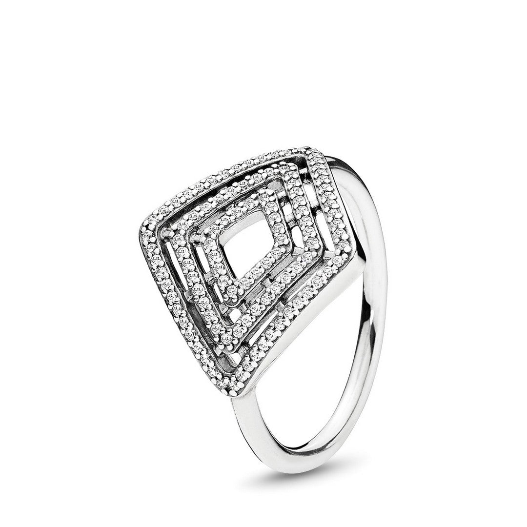 Anello Donna Pandora Luminose Geometrie - 196210CZ - Gioielleria De Patto