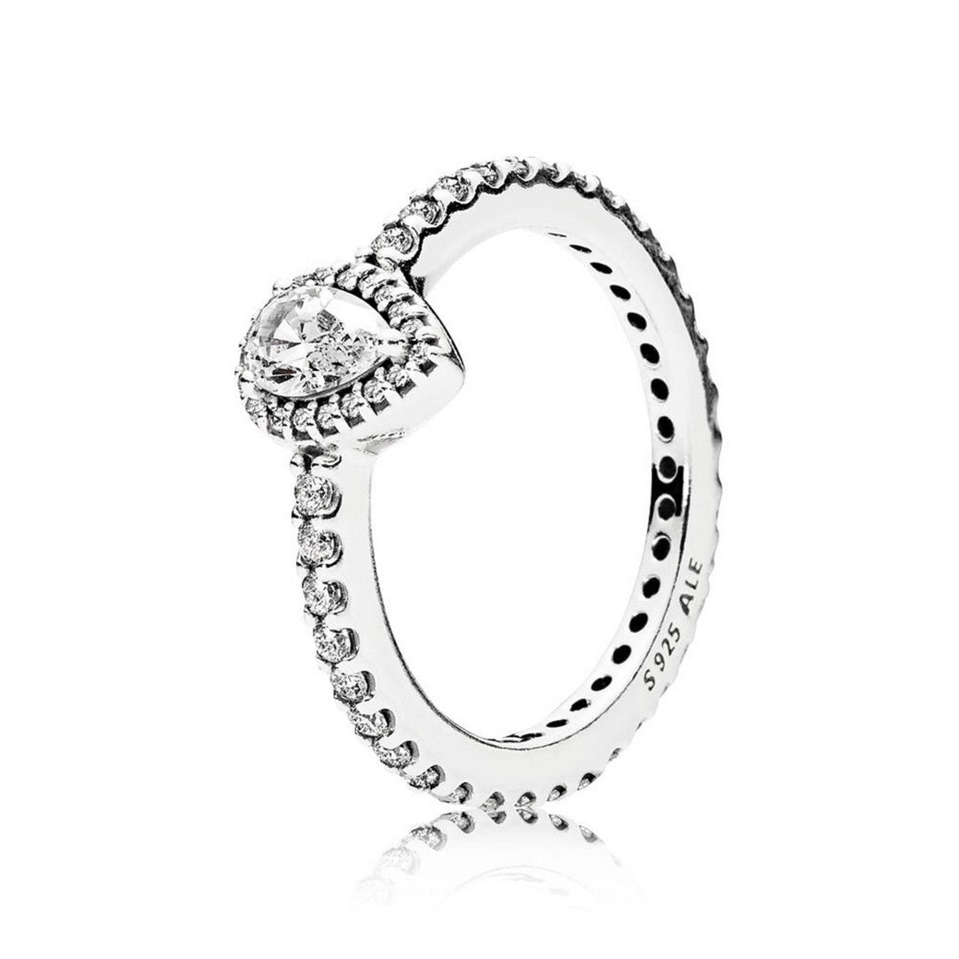 Anello Donna Pandora Goccia Luminosa - 196254CZ - Gioielleria De Patto