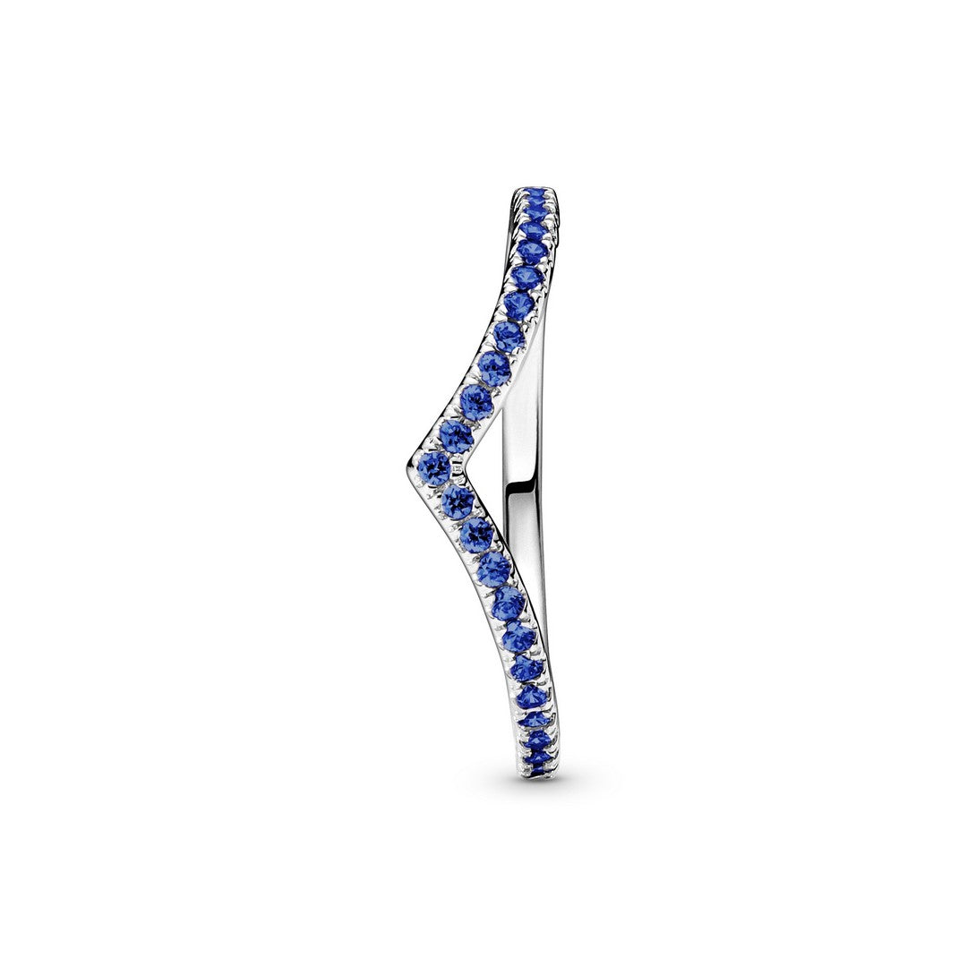 Anello Donna Pandora Desiderio Scintillante Blu - 196316C02 - Gioielleria De Patto