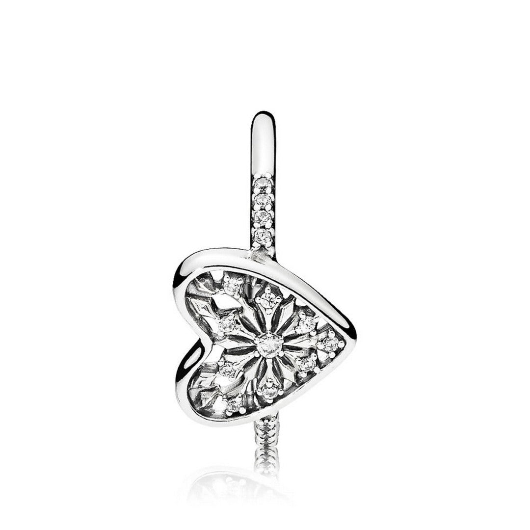 Anello Donna Pandora Cuore d'Inverno - 196371CZ - Gioielleria De Patto