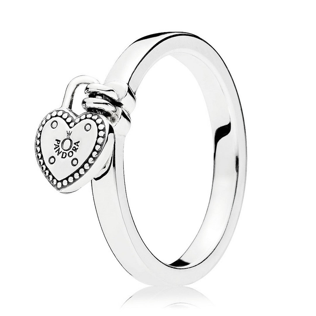 Anello Donna Pandora Lucchetto d'Amore - 196571 - Gioielleria De Patto