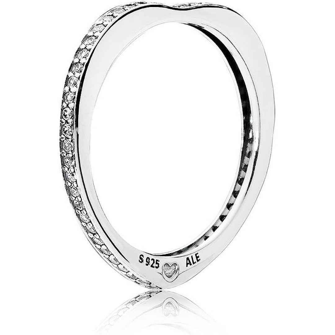Anello Donna Pandora Archi dAmore Luminosi - 197095CZ - Gioielleria De Patto