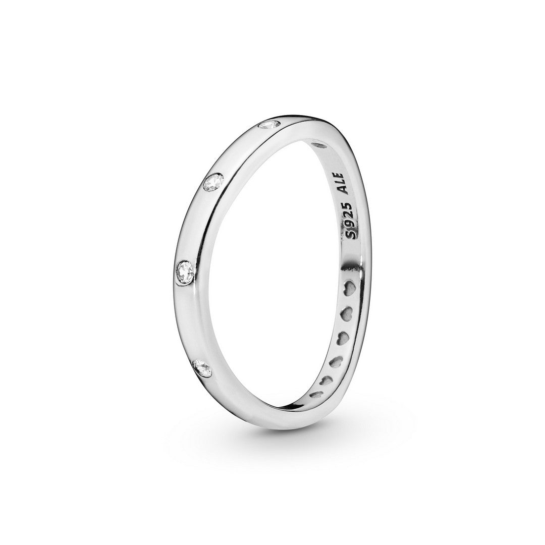 Anello Donna Pandora Turbinio di Gocce - 197113CZ - Gioielleria De Patto