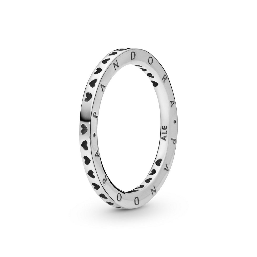 Anello Donna Pandora Cuori Incisi - 197133 - Gioielleria De Patto
