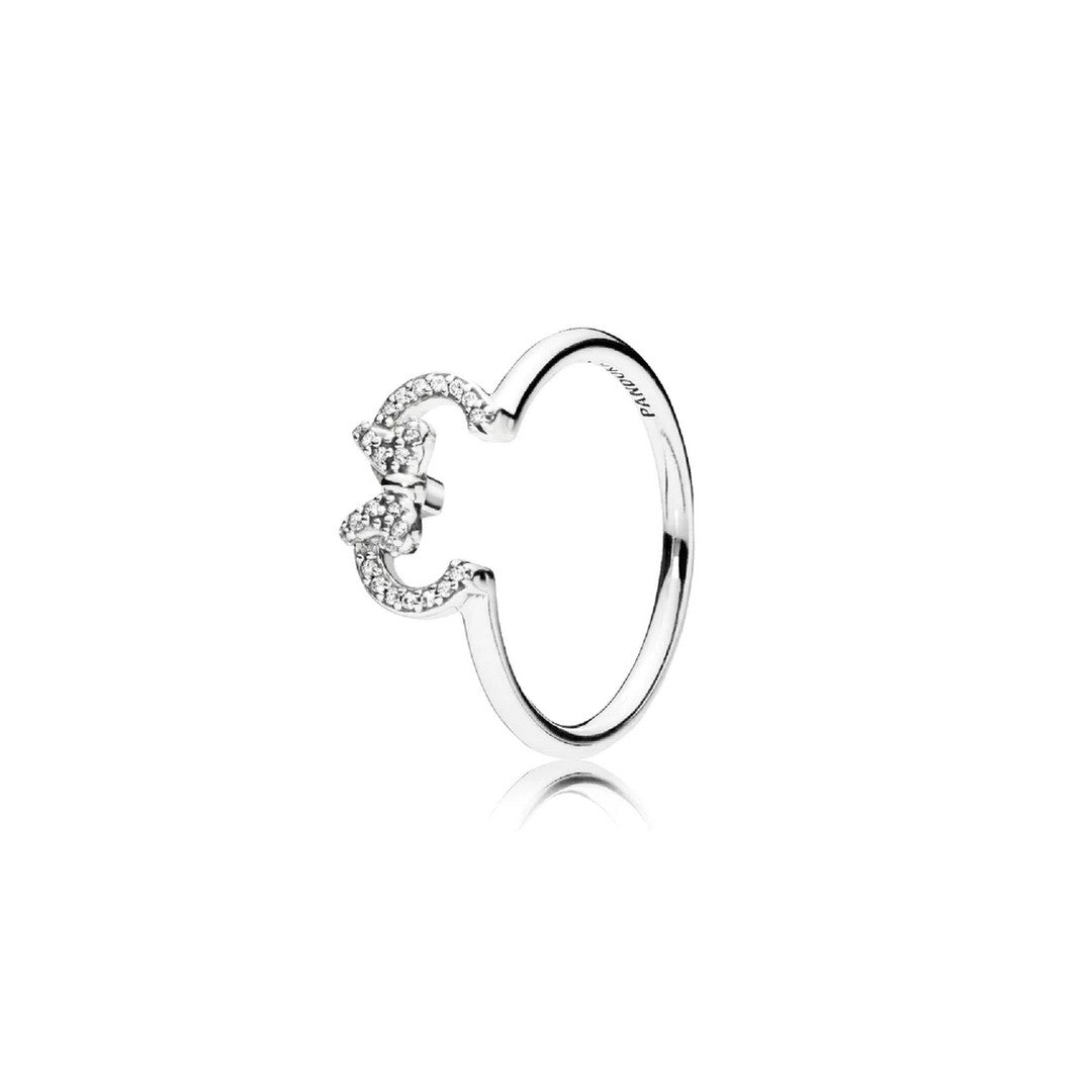 Anello Donna Pandora Disney, Profilo di Minnie - 197509CZ - Gioielleria De Patto