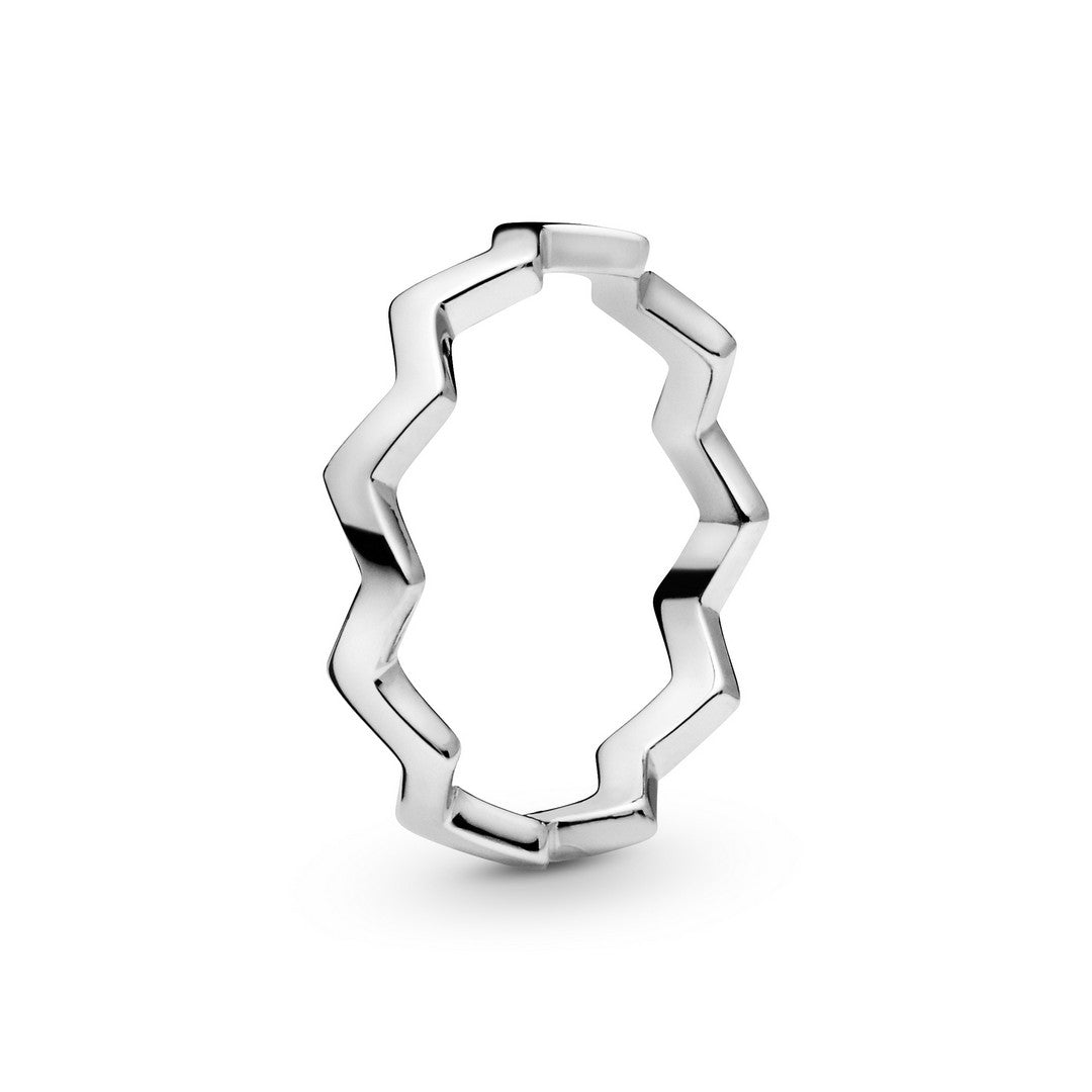 Anello Donna Pandora Zigzag Senza Tempo - 197752 - Gioielleria De Patto