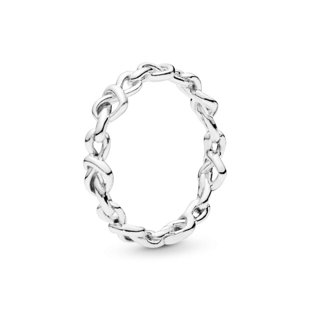 Anello Donna Pandora Cuori Intrecciati - 198018 - Gioielleria De Patto