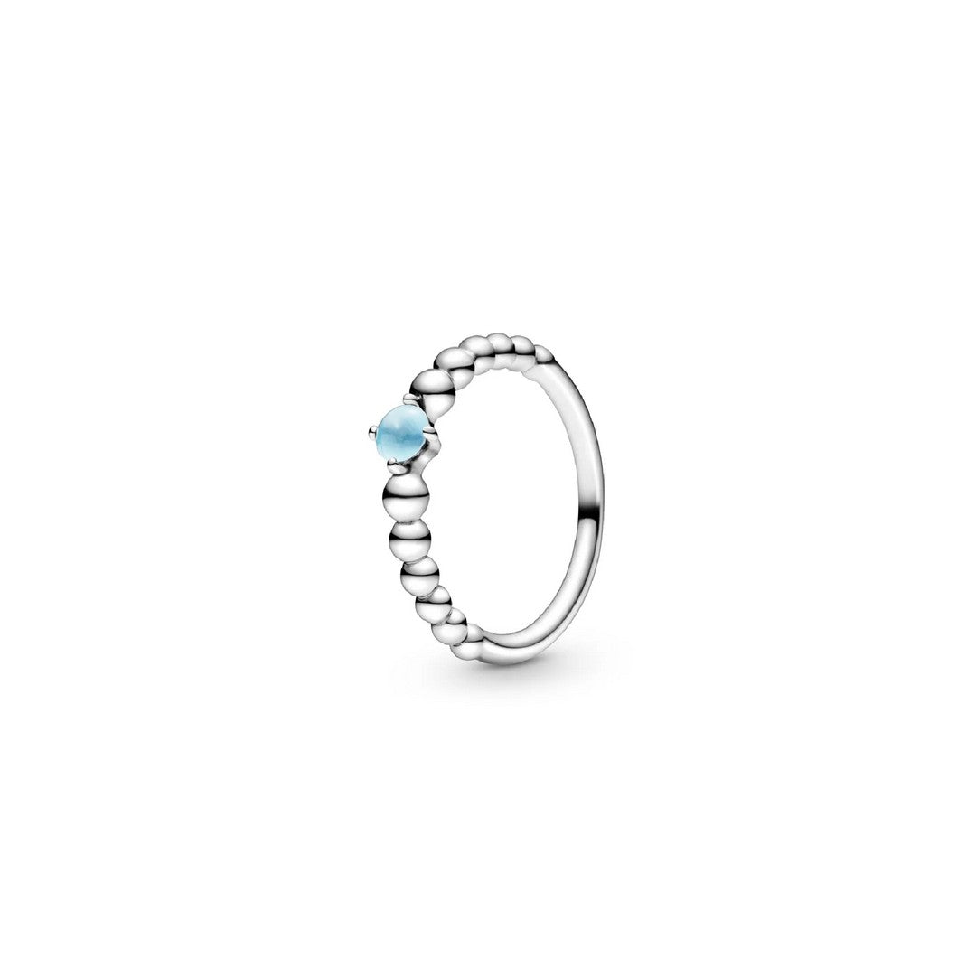 Anello Donna Pandora Pietra Cielo Blu - 198867C07 - Gioielleria De Patto