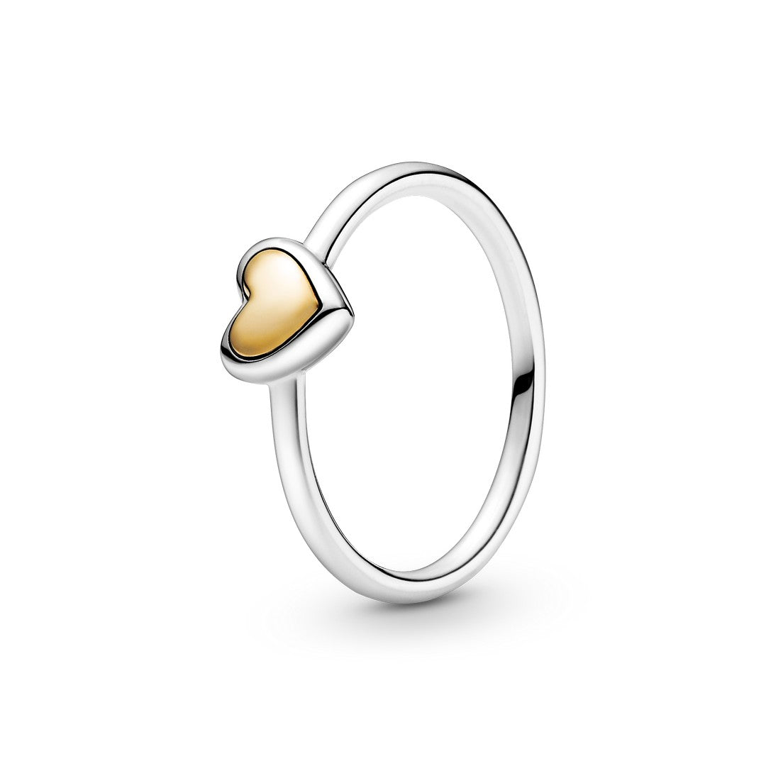Anello Pandora Cuore Dorato - 199396C00 - Gioielleria De Patto
