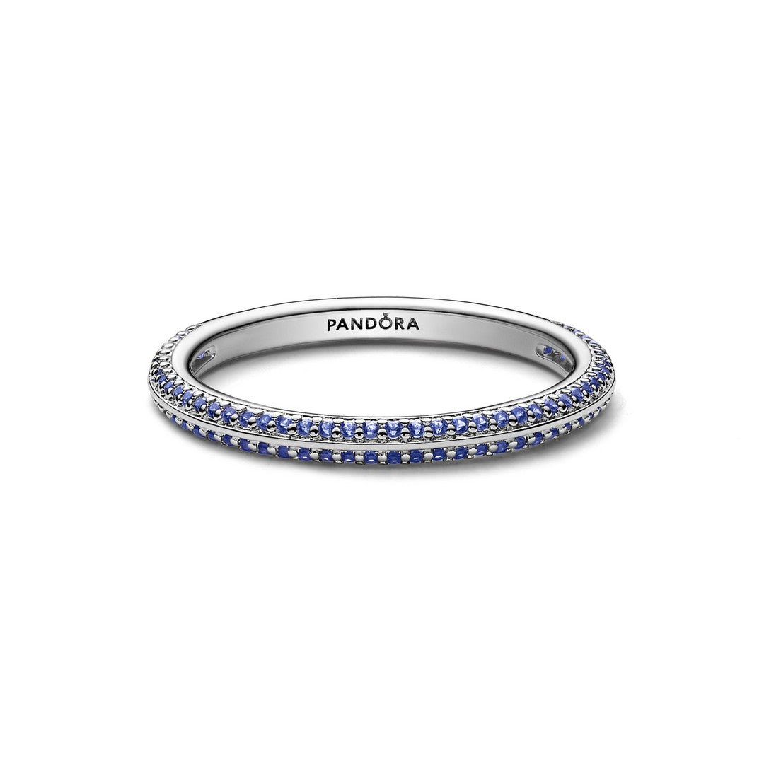 Anello Donna Pietre Luminose Blu Pandora ME - 199679C03 - Gioielleria De Patto