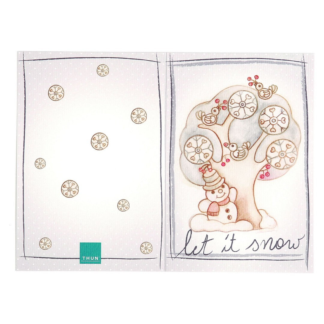 Thun Biglietto d'auguri Albero Inverno - K2357A00