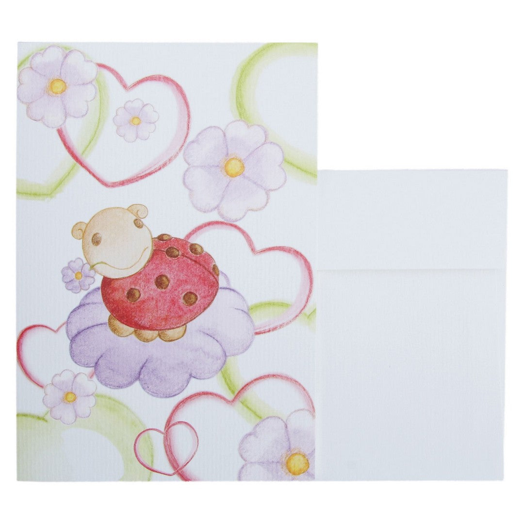 Thun Biglietto d'auguri coccinella portafortuna - K3126A00 - Gioielleria De Patto