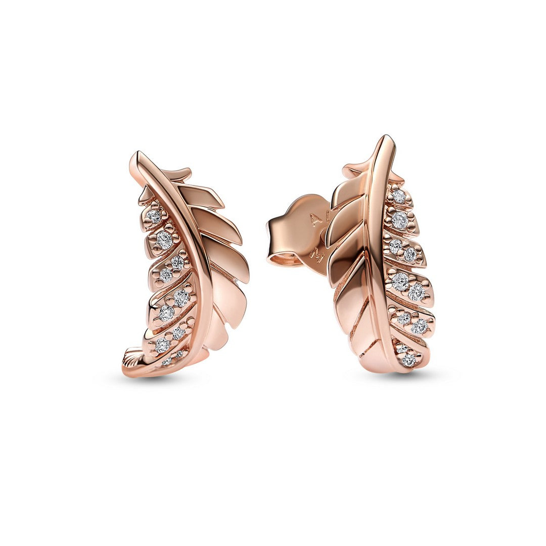 Orecchini Donna Pandora Piume con Pietre - 282574C01 - Gioielleria De Patto