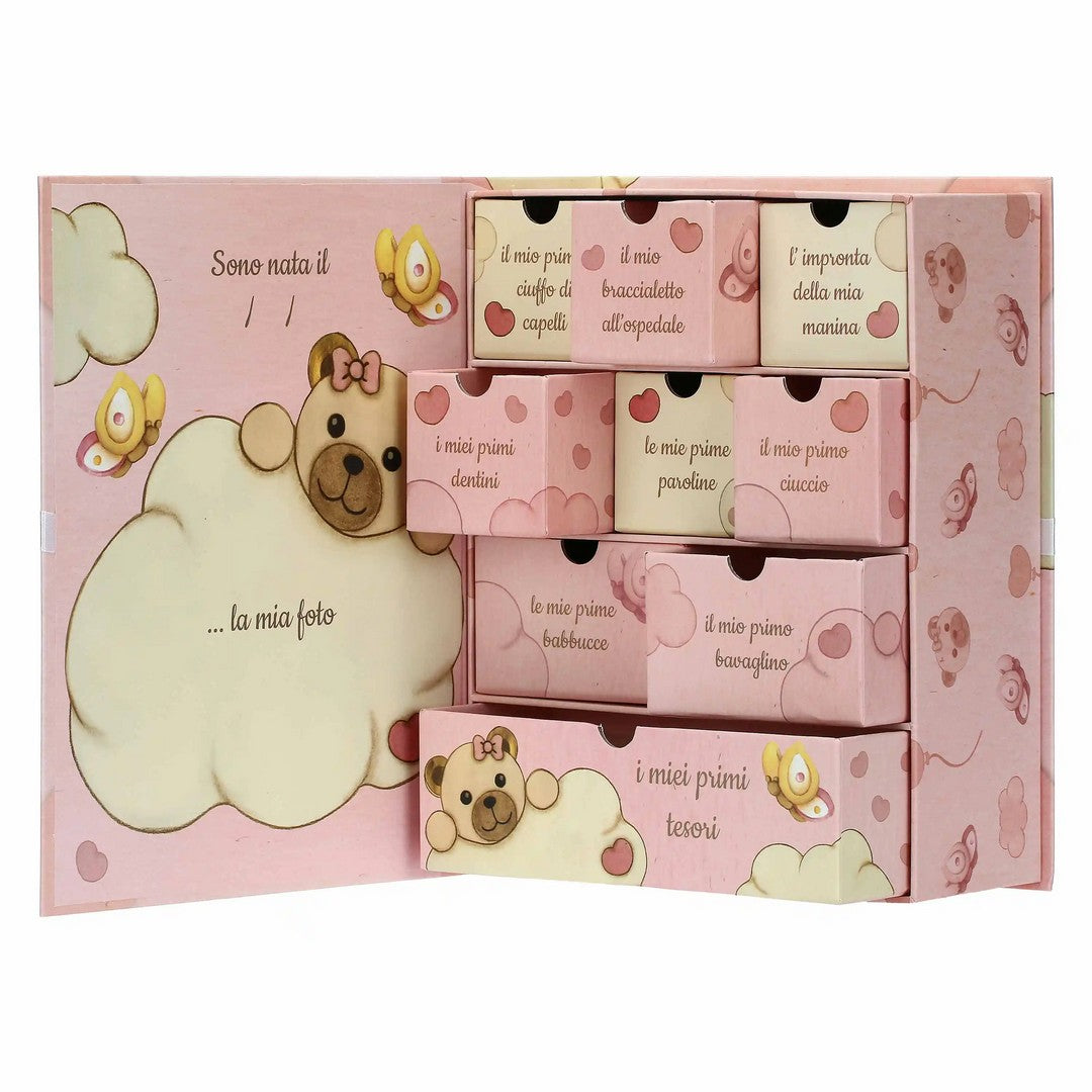 SCATOLA RICORDI TEDDY LEI