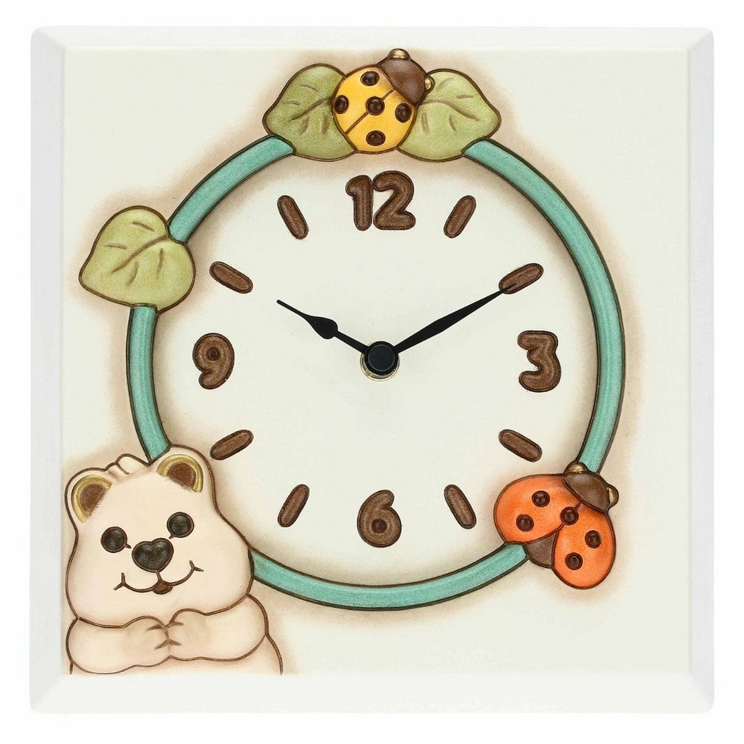Thun Orologio da parete quokka e coccinelle - K3770H90 - Gioielleria De Patto