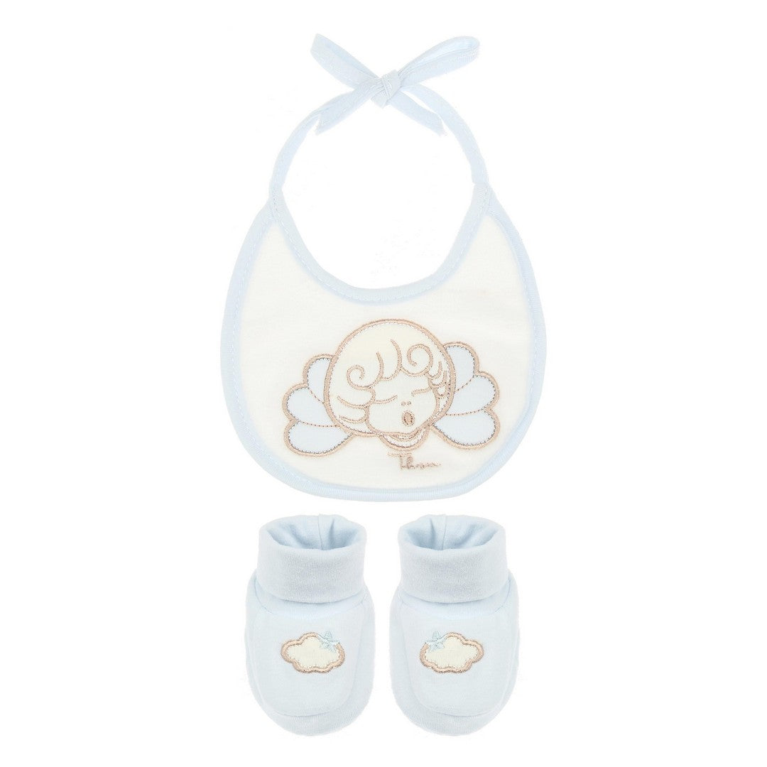 Thun Set bavetta e scarpine lui in cotone - K3819P00 - Gioielleria De Patto
