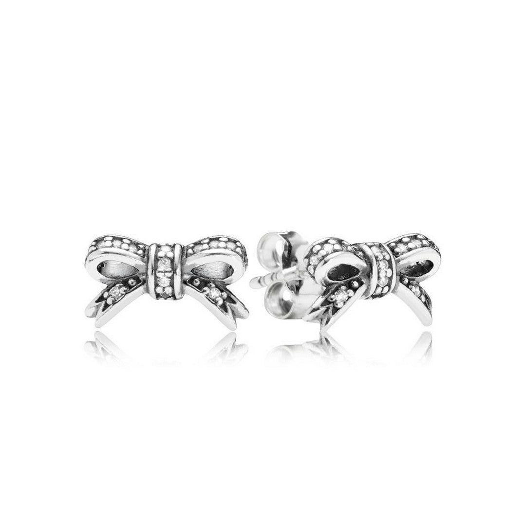 Orecchini Donna Pandora Fiocchi Scintillanti - 290555CZ - Gioielleria De Patto