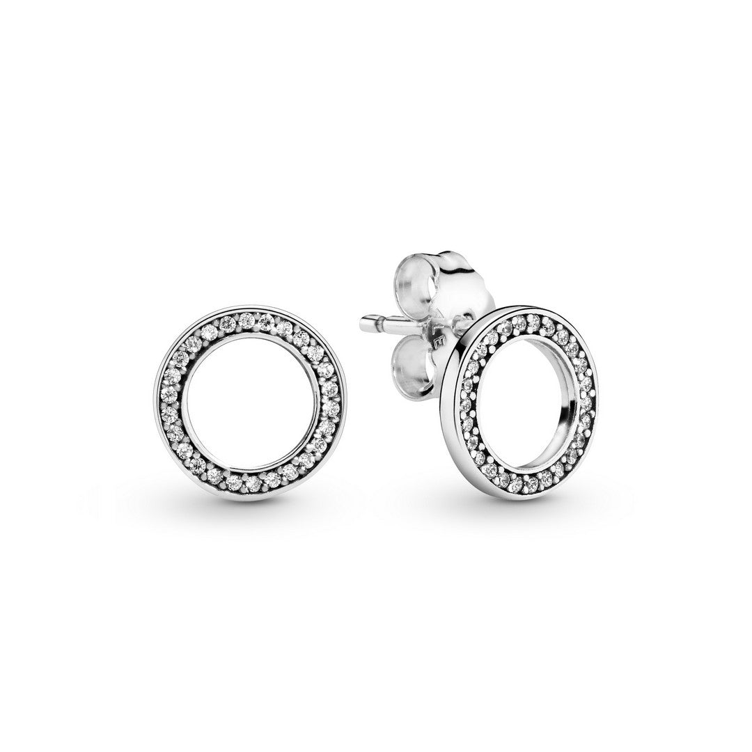 Orecchini Donna Pandora Cerchi Signature - 290585CZ - Gioielleria De Patto