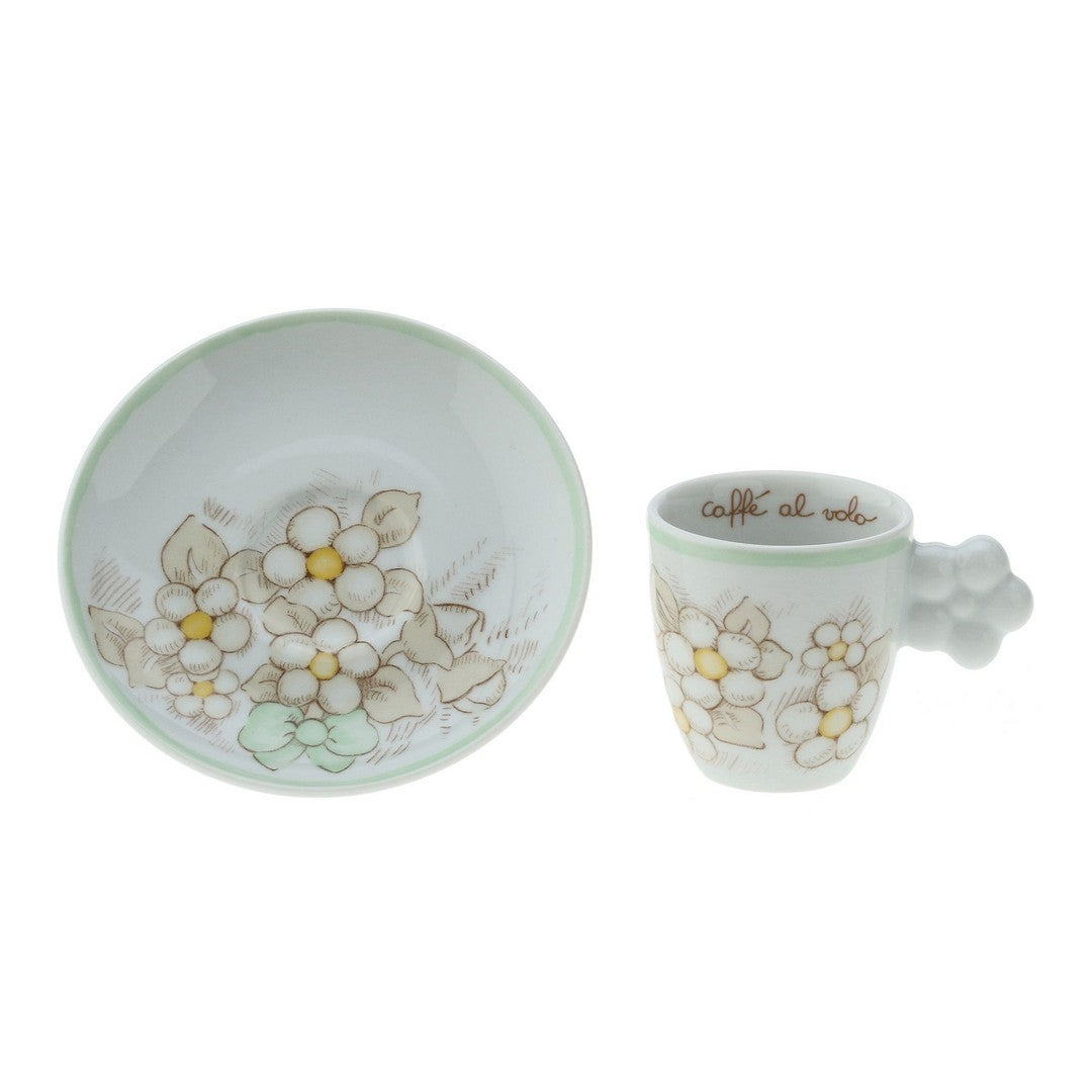 Thun Set 2 tazzine caffè con zuccheriera Eleganza - P1694A91 - Gioielleria De Patto