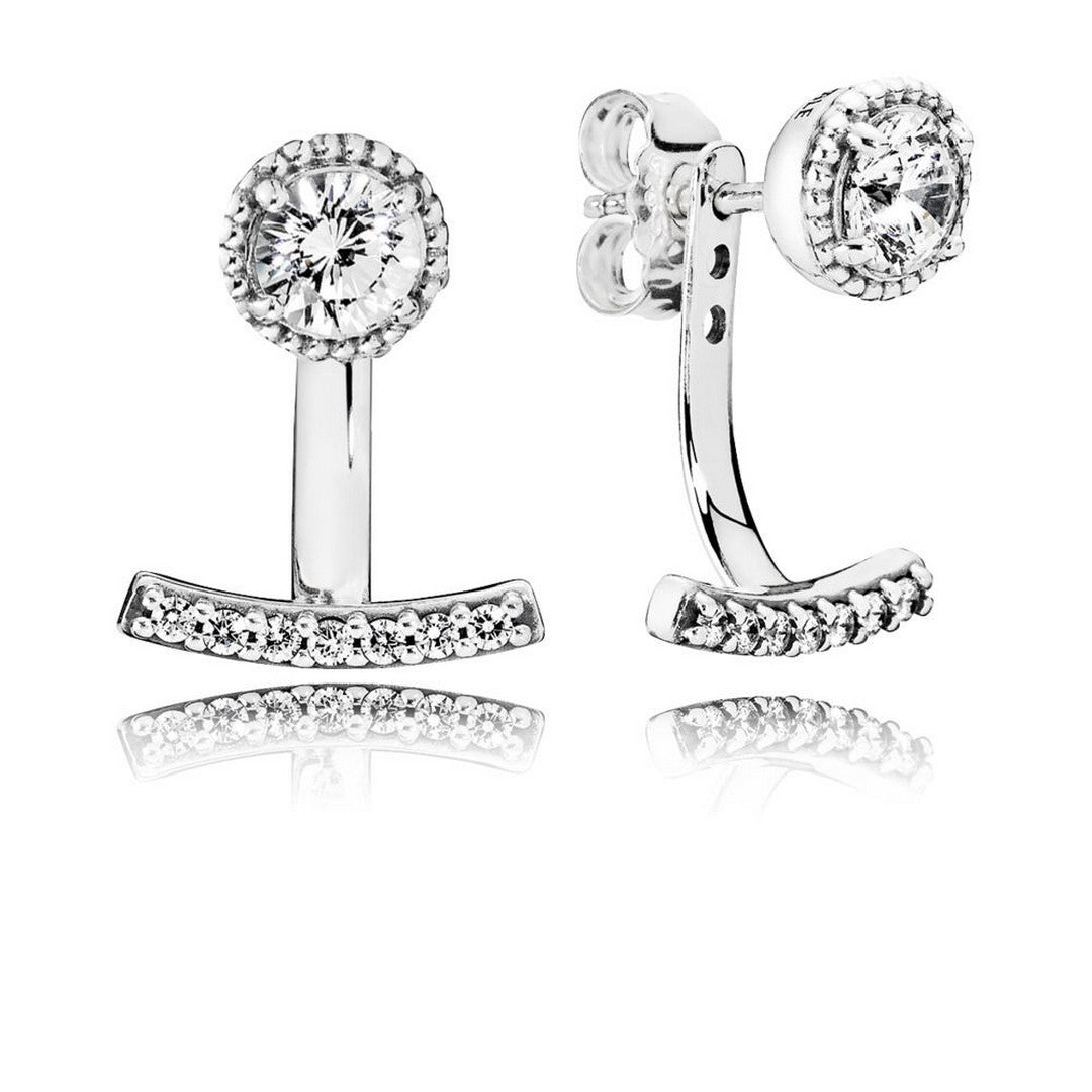 Orecchini Donna Pandora Eleganza Astratta - 290743CZ - Gioielleria De Patto