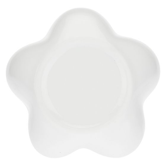Thun Poggia bustina in porcellana Country a forma di fiore con farfalla - P3763E02 - Gioielleria De Patto