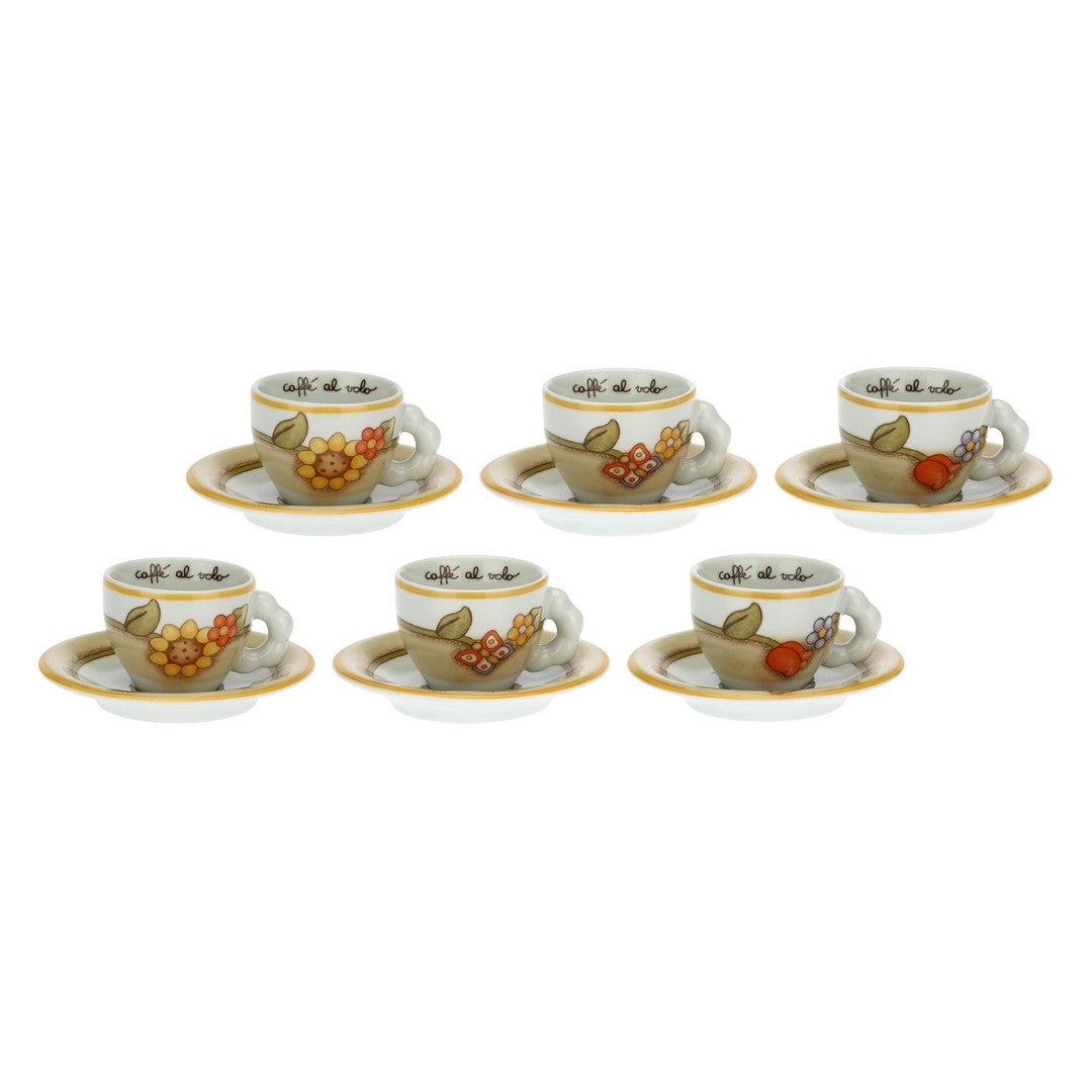 Thun Set 6 tazzine caffè Country - p3773e02 - Gioielleria De Patto