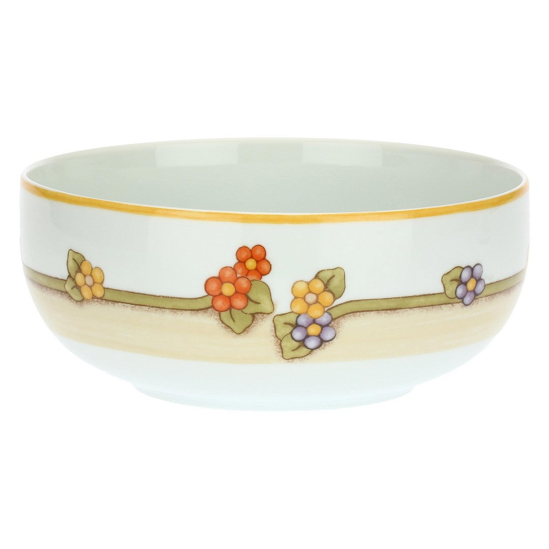 Thun Ciotola in porcellana Country con girasole e farfalla - P3799E02 - Gioielleria De Patto