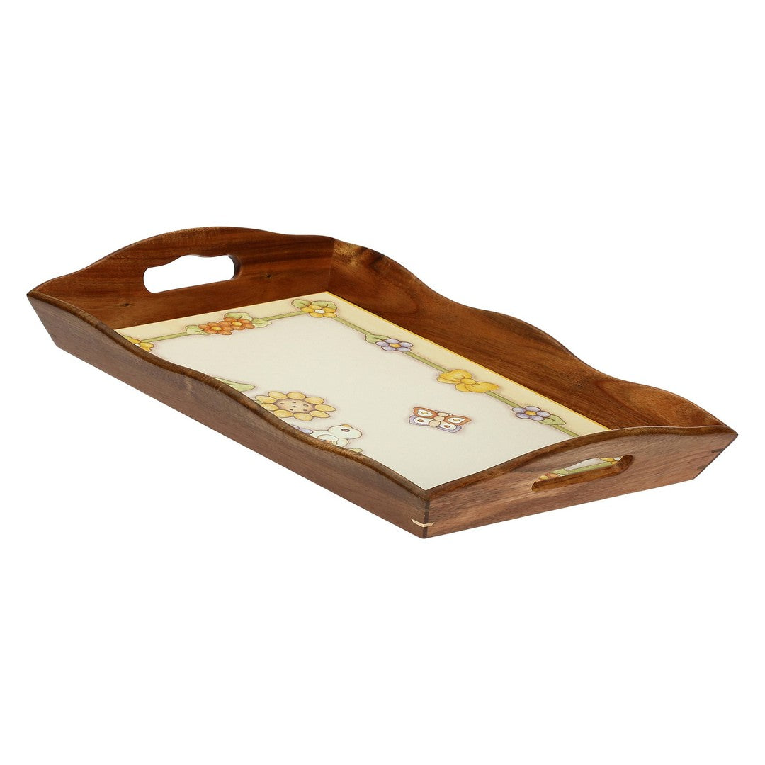 Thun Vassoio in legno di acacia Country - P3817E02 - Gioielleria De Patto