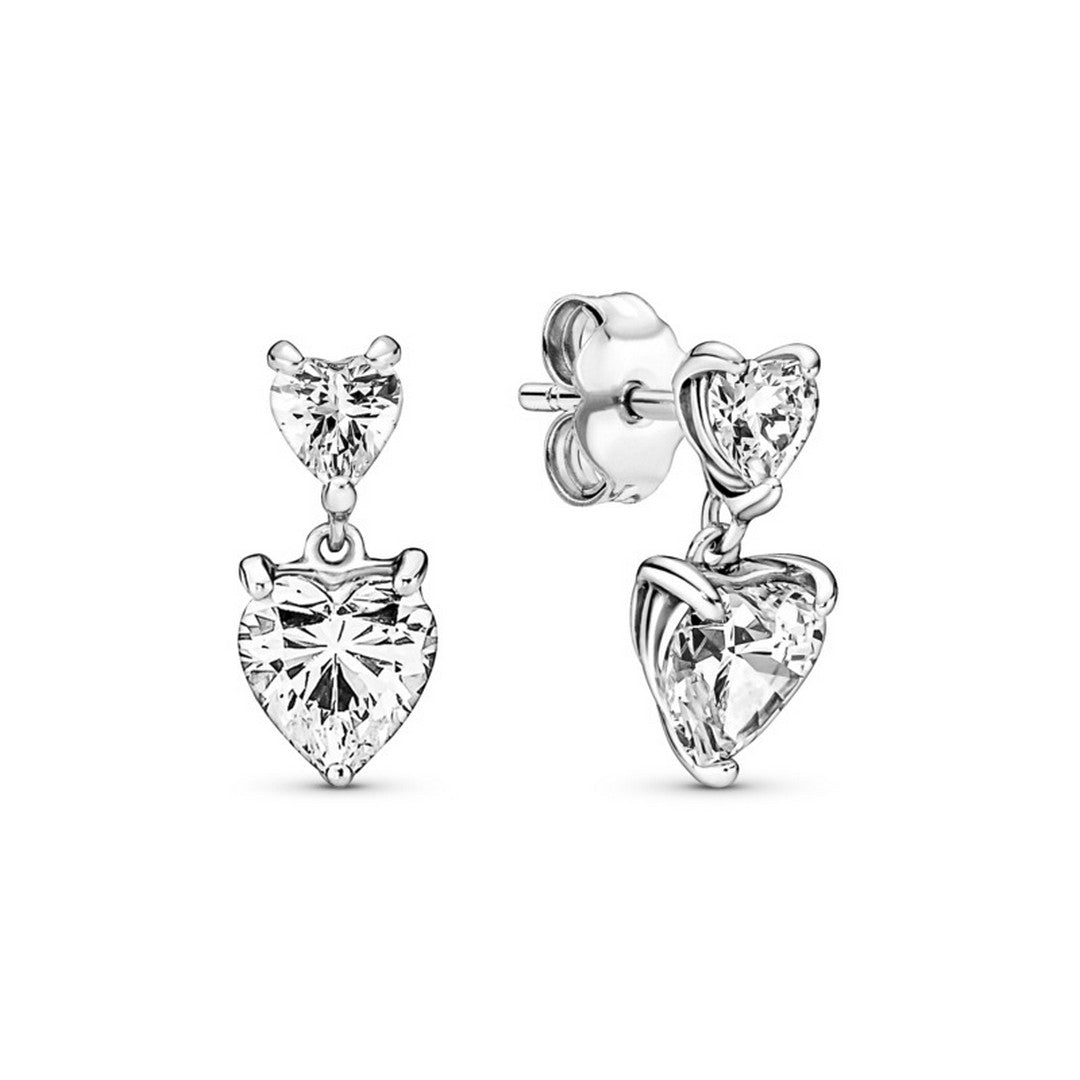 Pendenti Donna Pandora Due Cuori - 291199C01 - Gioielleria De Patto