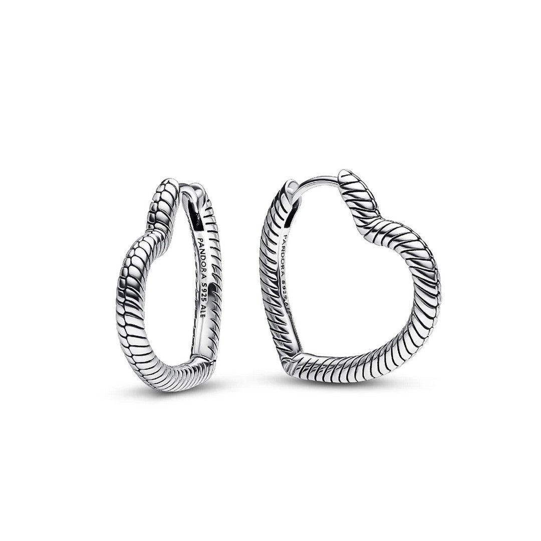 Orecchini Donna Pandora Cuori Componibili - 292236C00 - Gioielleria De Patto