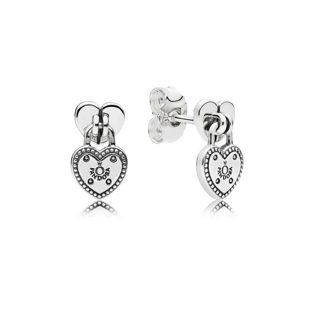 Orecchini Donna Pandora Lucchetto d'Amore - 296575 - Gioielleria De Patto
