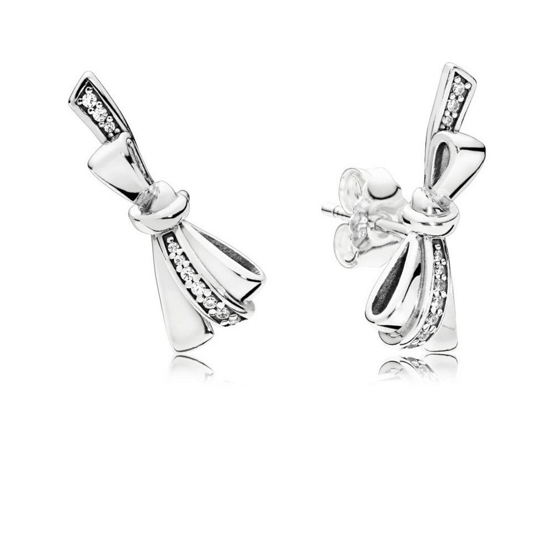 Orecchini Donna Pandora Fiocchi Luminosi - 297234CZ - Gioielleria De Patto