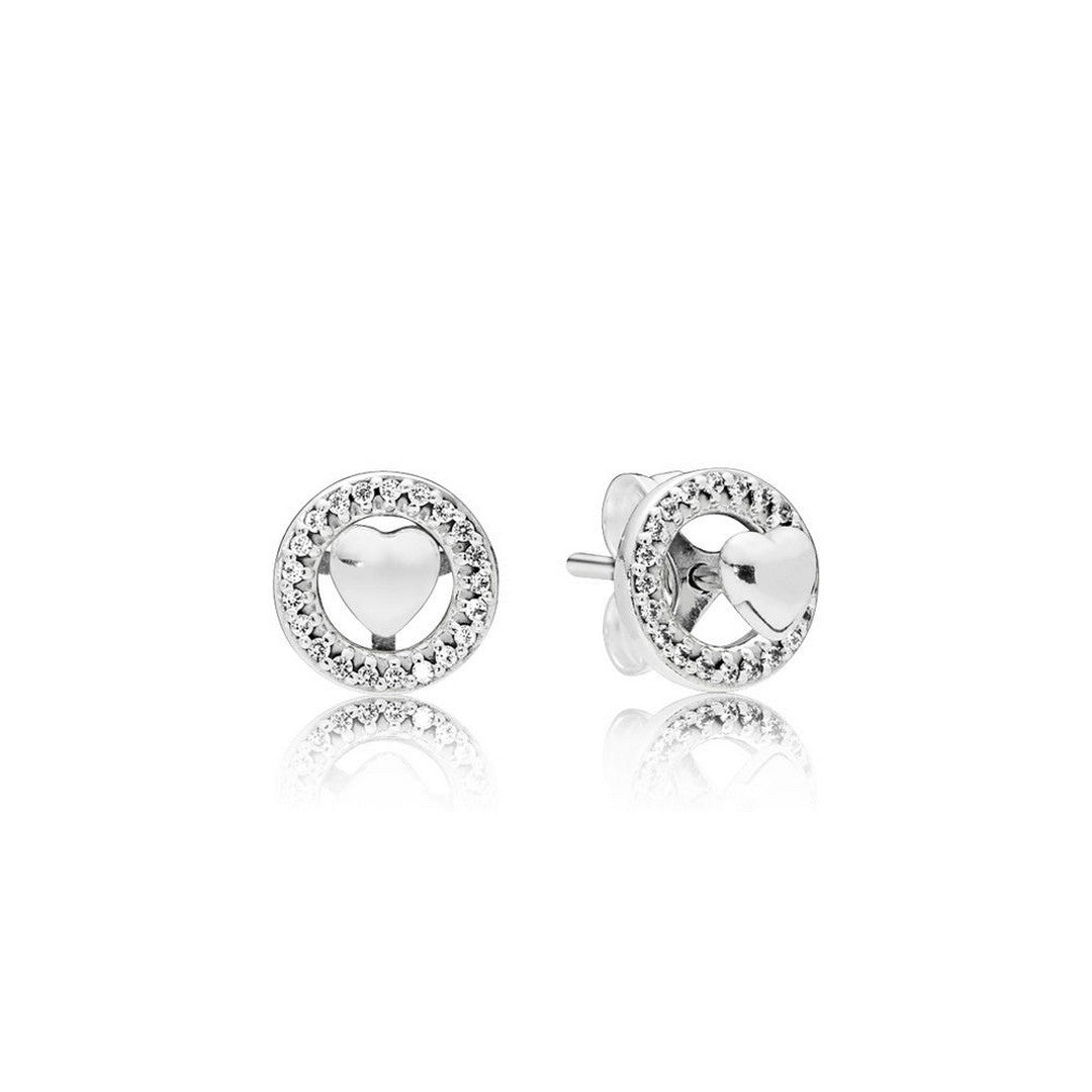 Orecchini Donna Cuori Forever PANDORA - 297709CZ - Gioielleria De Patto