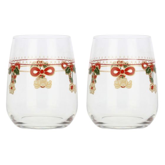 Thun Set 2 biccheri acqua Magico Natale - P4461P00 - Gioielleria De Patto
