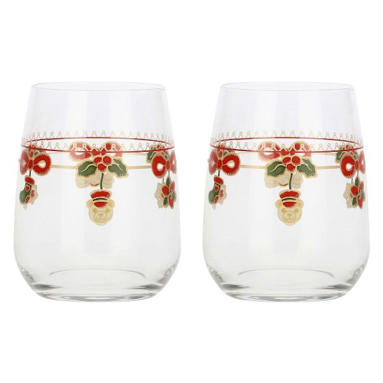 Thun Set 2 biccheri acqua Magico Natale - P4461P00 - Gioielleria De Patto