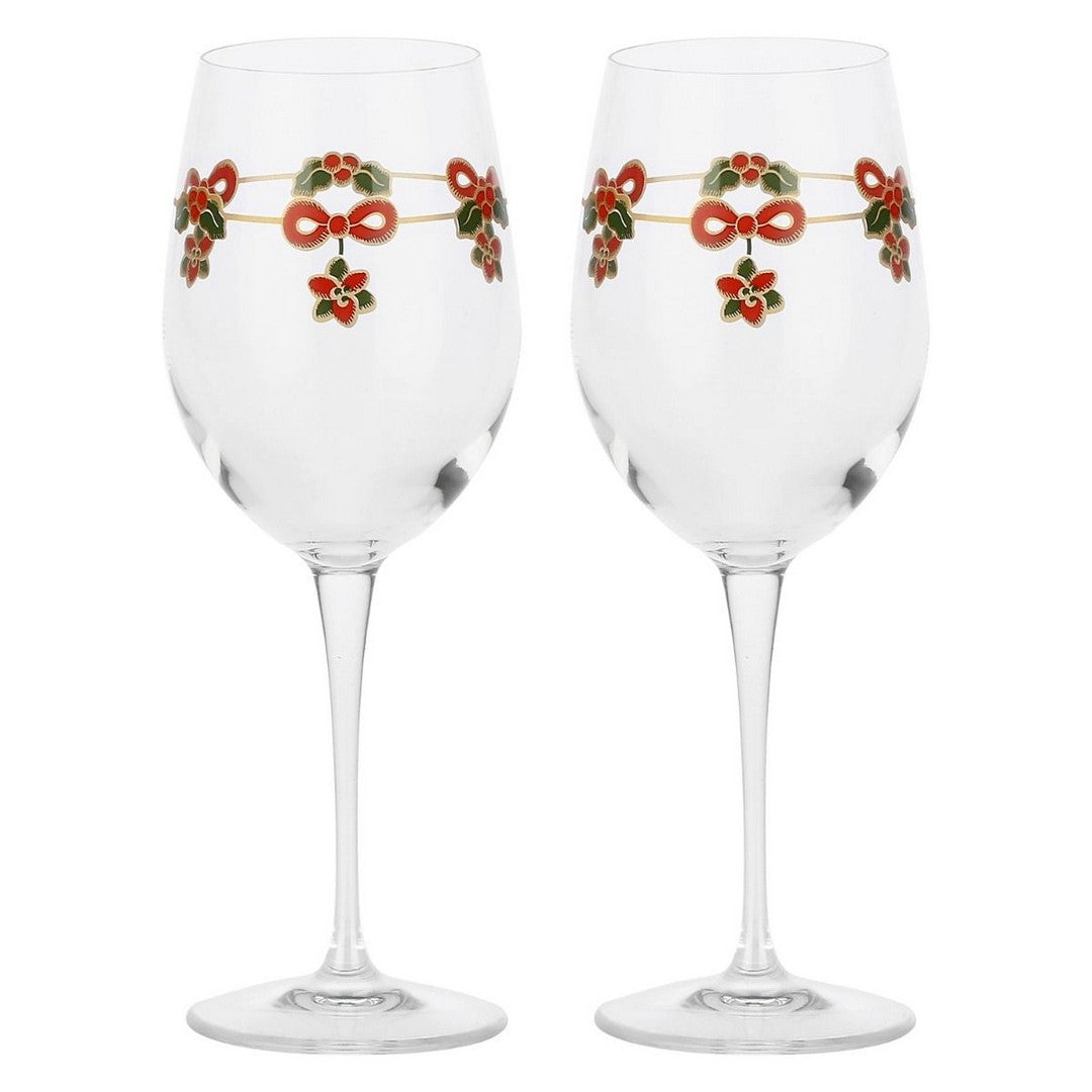 Thun Set 2 calici vino Magico Natale - P4462P00 - Gioielleria De Patto