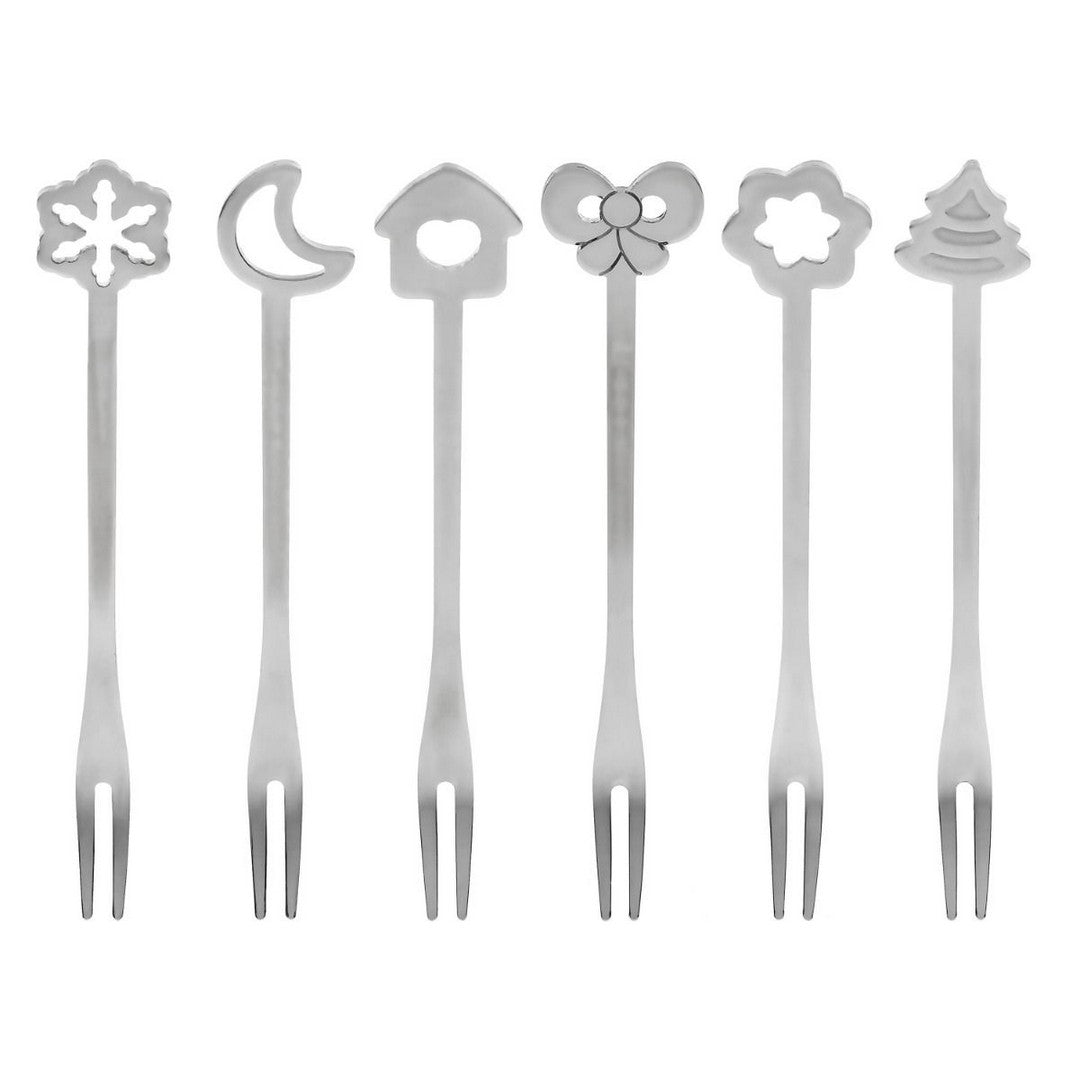 Thun Set sei forchettine Regali d'inverno - P4606P00 - Gioielleria De Patto