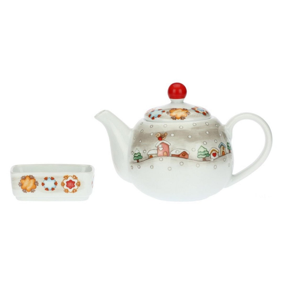 Thun Set teiera con portabustine Regali d'inverno - P4608P00 - Gioielleria De Patto